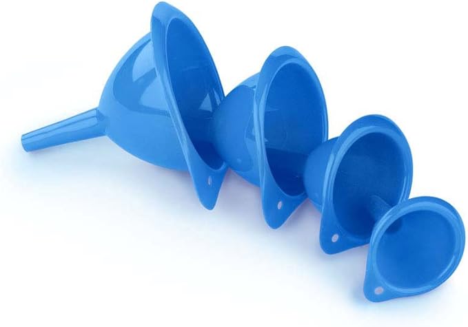 Chef Aid Set of Funnels, Colours May Vary