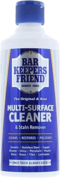 Bar Keepers Friend Original Stain Remover Powder 250g - Cleans, restores and polishes - Shifts limescale and soap scum - Suitable for a wide range of surfaces