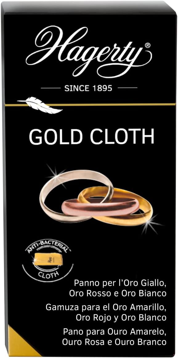 Hagerty Gold Cloth 30 x 36 cm - A116016, Packaging May Vary