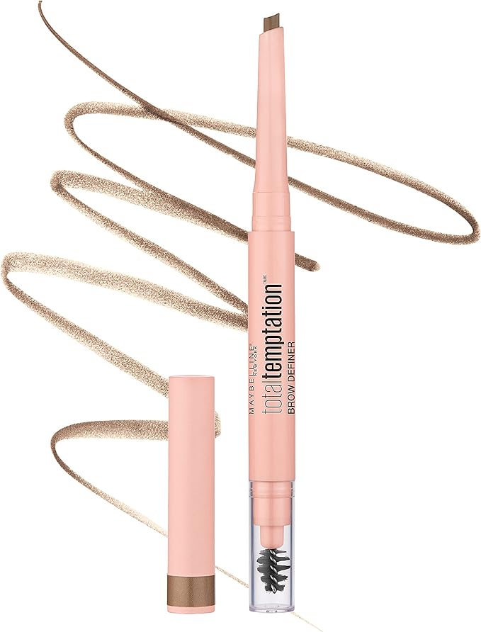 MAYBELLINE - Total Temptation Eyebrow Definer Pencil, Blonde - 0.005 oz. (0.14 g)