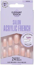Elegant Touch French Acrylic Nails No. 2