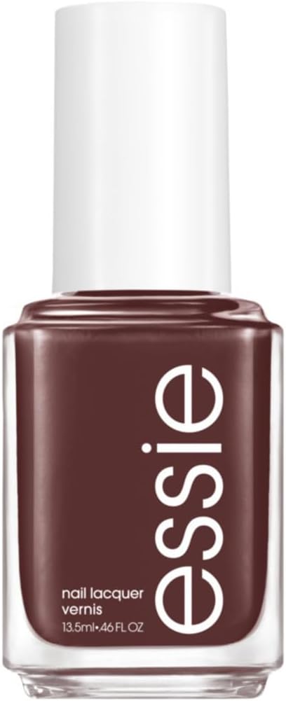 Essie Nail Polish Original, Not To Do, Deep Coffee Chocolate Brown Nail Varnish With Red Undertones, Glossy Shine and High Coverage, Salon Quality Finish, Vegan Formula