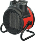Draper 2.0kW PTC Portable Electric Space Heater | Indoor & Outdoor Fan Heater | 230V Office Heating Tool | Adjustable Thermostat Free Stand Heater |1.3m Cable Length | 92967