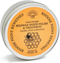 Premium Beeswax Polish for Wood & Furniture Wax UK – 100ml Hand Poured Wood Conditioner | Eco-Friendly & Non-Toxic | Protects & Enhances All Wooden: Furniture, Toys, Bowls, Ornaments