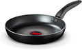 Tower T700310 SmartStart Gourmet 24cm Aluminium Frying Pan with Easy Clean Aeroglide Non-Stick, Long Lasting, Induction Compatible, Oven Safe, PFOA Free, Black
