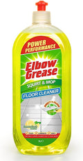 Elbow Grease Squirt & Mop Floor Cleaner | Direct to Floor Cleaning | Suitable for Tiles, Laminate & Vinyl Flooring (Lemon, 1L)