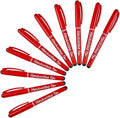 MANUSCRIPT (Pack of 10) Black Handwriting Pens Comfort Grip School Kids Handwriter