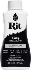 Nakoma Rit Liquid Dye,Black 8 oz