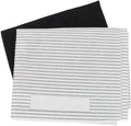Universal Cooker Hood Grease & Odour Filter Kit for Kitchen Extractor Fan Vent (2 Grease + 1 Odour Filter)