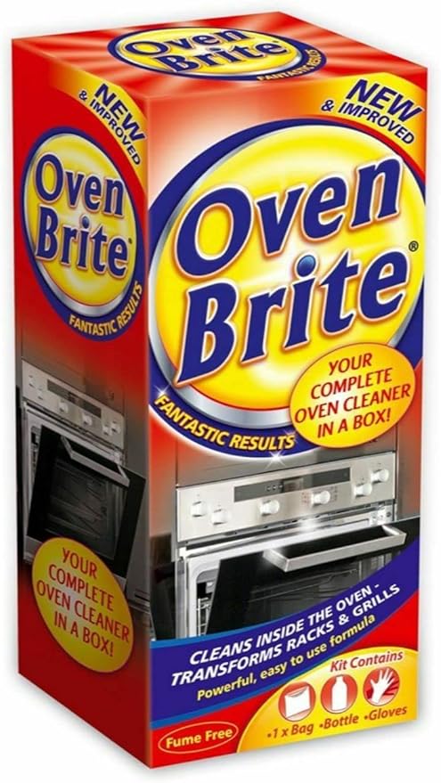 Oven brite-500 ML-Bottle Bag & Gloves Included-Complete Cleaner- (Pack 1)