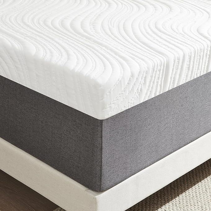 Mattresses, 20cm Double Mattresses with Memory Foam and Anti-mite, Breathable, Removable Carved Cover, Mattress in a Box, Edges Support for Sleep Supportive(135x190x20cm)