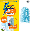 Flash Duster Dust Magnet Refills, Fluffy Dusters Refills, 25 Scented Dusters (5x5), Effective on 100% of Dust, Dust Magnet