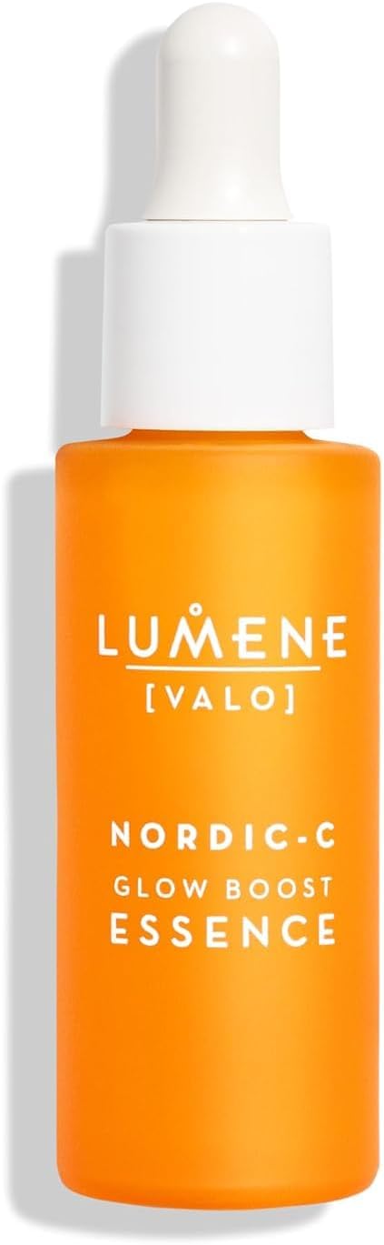 LUMENE Nordic-C [VALO] Glow Boost Essence Serum | Vitamin-C | Antioxidant-Rich | Hydrating Hyaluronic Acid | For a Bright, Youthful Complexion | All Skin Types | Vegan | 30ml
