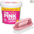 Pink Stuff Miracle Cleaning Paste 850g + Scrubbing Brush Set | Tough Stain Remover for Kitchen, Bathroom & Surfaces | All-Purpose Cleaner for Tiles, Cookers, Sinks & More