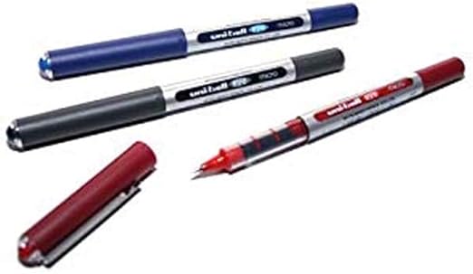 uni-ball Eye UB-150 Micro Rollerball Pen - Assorted Colours, Pack of 5