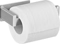 Toilet Roll Holder Wall Mounted, Self Adhesive Toilet Paper Holder, Stick on Wall Stainless Steel for Bathroom&Kitchen - No Drilling, Waterproof