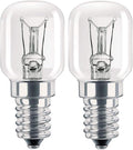 Kanta 2 X 15w Universal Oven Cooker Appliance Bulb 300c Lamp E14 Light Bulbs 220-240V, Warm White[Energy Class G]