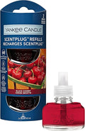 Yankee Candle ScentPlug Fragrance Refills | Black Cherry Plug in Air Freshener Oil | Up to 60 Days of Fragrance | 2 Count