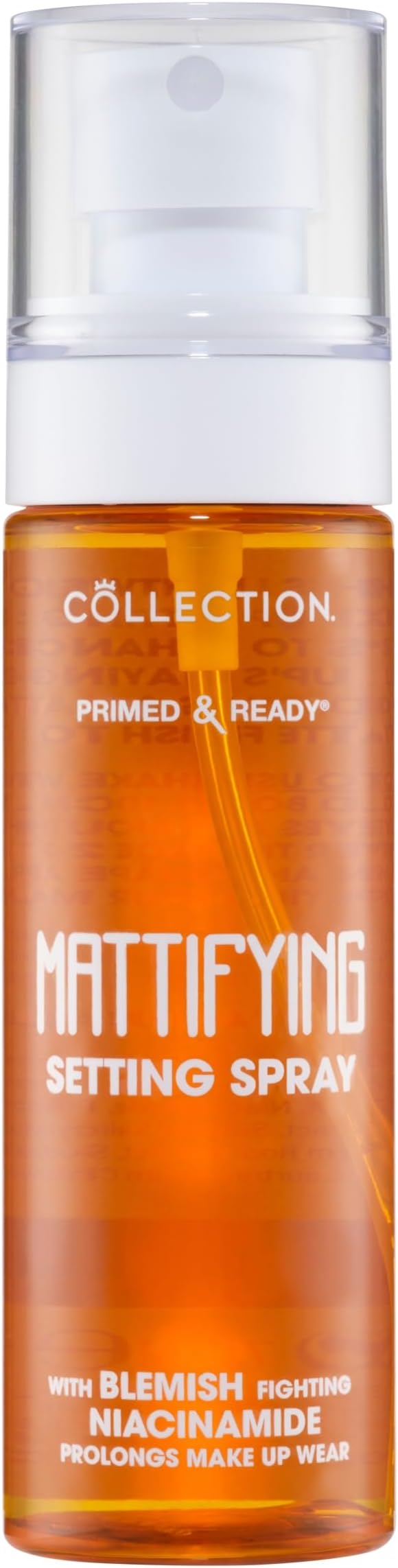 Collection Cosmetics Primed and Ready Fixing Spray, Matte Setting Spray, Matte