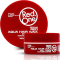 RedOne Hair Styling Wax Red 150 ml | Edge Control | Hair Gel Wax | Ultra Hold | Strawberry Scent | Men & Women Hair Wax | Maximum Control