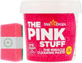 Pink Stuff Paste 850g - Non-Toxic Miracle Cleaning Cream with Sponge Scrubber