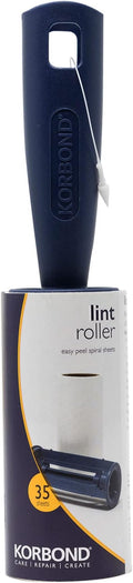 Korbond 5m Lint Roller - 35 Sticky Sheets - Lint Remover, Pet Hair Remover, Cat Hair Remover, Sticky Roller for Clothes - Compatible with Korbond Lint Roller Refills