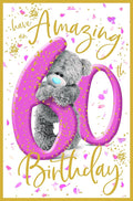 Me to You 60th Birthday Card Tatty Teddy Photo Finish Design - Official Collection