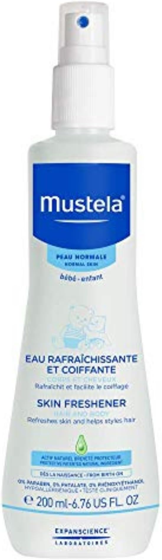 Mustela PN EAU RAFRAICHISSANTE ET COIFFANTE 200 ML/PN VERFRISSEND WATER 200 ML