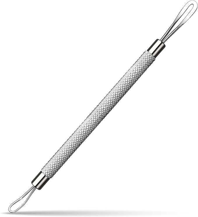 Blackhead Remover Professional Skincare Spot Treatment Blackhead Remover Tool for Blemish Comedone Whiteheads Pimple Popper with Double Sided Soft Touch and Anti-Slip Design