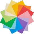 Coloured Origami Paper 120 Sheets, 15×15cm 70gsm 12 Bright Colors 70gsm 6 Inch Double-Sided Square Folding Paper for DIY Arts Crafts Projects Kids Adults UAP200A