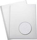 50 x A4 Hammered Card 250gsm Excellent for Cards, Scrapbook,Wedding Stationery by arkCRAFT (White)