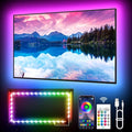 TV LED Lights, 3m LED Lights for 32-45 Inch TVs, RGB TV Backlight with Remote, Colour Changing Music Sync Bluetooth APP Control Strip Lights USB Powered for Bedroom Gaming Room Decor[Energy Class A]