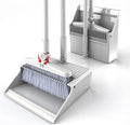 Broom and Dustpan Set for Home with Long Handle 40.94"/50" Dustpan Brush for Home Kitchen Room Office Lobby Floor Indoor Outdoor Essentials Upright Standing Broom with Dustpan Combo
