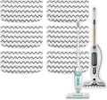 Steam Mop Pads Compatible with Shark Steam Mop S1000UK, S2001UK, Beldray BEL01097, Washable Dirt Grip Absorbing Refill for Shark Steamer (6Pack)