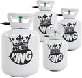 Large Gas Cylinder - Fills 50 Balloons - Pack of 4