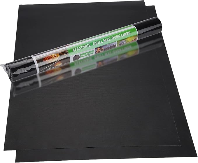 Oven Liner for Fan Assisted Ovens, Baking Mat, 29.5cm * 42cm, Set of 2, Easy to Clean, Reusable, Convenient Baking, Protect Bottom of Oven
