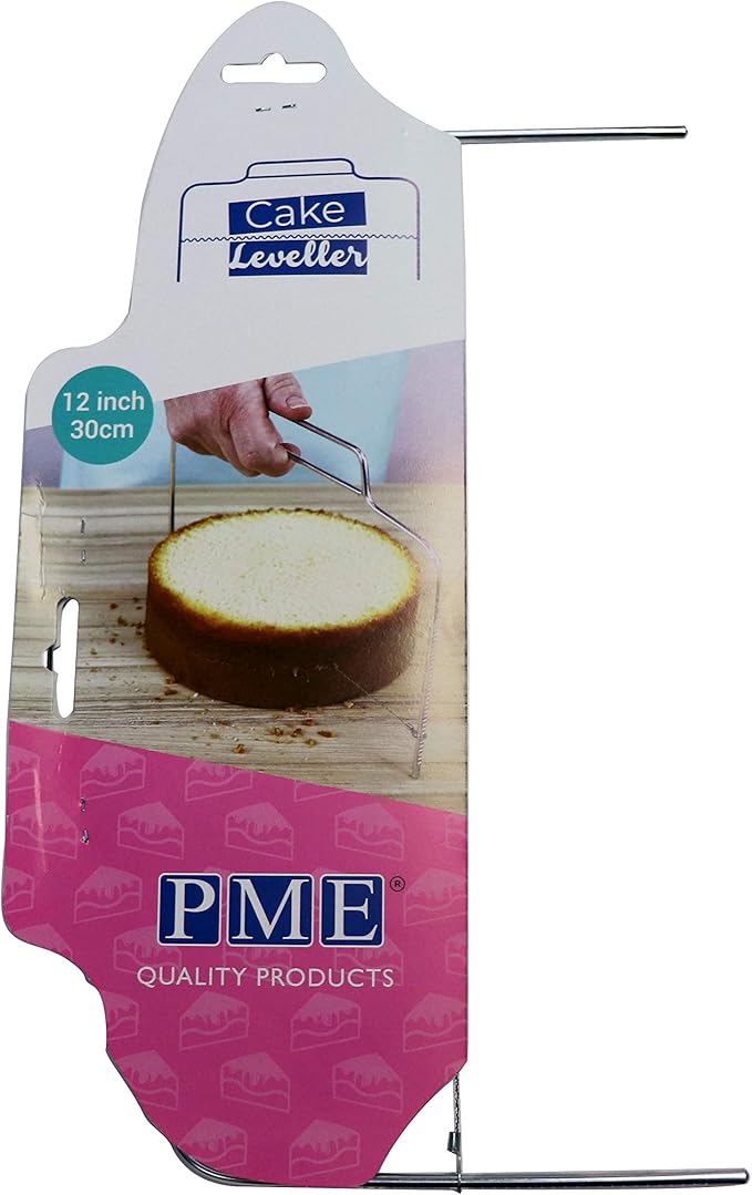 PME 12 Cake Leveller", Silver