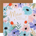 Hallmark Birthday Card for Mum - Contemporary Floral Design