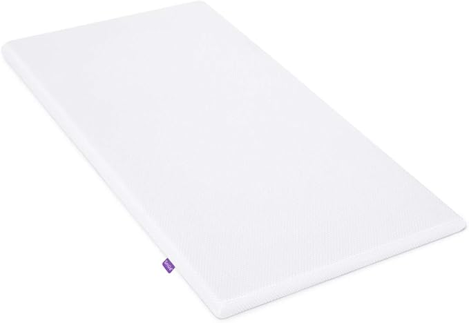 SnuzPod 4 Baby Crib Mattress – 40cm x 75.5cm – Premium Foam Mattress With 3D Mesh Cover Offering Expert Recommended Support for Newborns,White