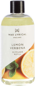Wax Lyrical Lemon Verbena Reed Diffuser Refill - 200ml | Zesty Lemon Verbena Fragrance | Made in England