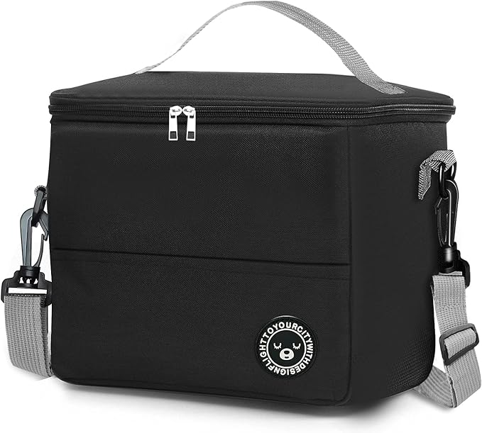 Lunch Bag, Insulated Lunch Bags Cooler Bag Thermal Lunch Tote Bags for Men Women 7.9 L Cool Bag Waterproof Leak-Proof for Outdoor, Beach, Camping, BBQ, Travel