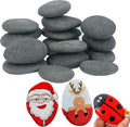 16 Pcs Painting Rock,pebbles for Arts and Craft Painting,Smooth Large Pebbles for painting,Natural river Stone 5-8cm