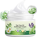 Tea Tree Oil Fungal Cream - Anti Fungal Skin Cream - Smoothing Antifungal Cream Relieve Skin Itch - Natural Tea Tree Crea_m for Women & Men - Fast Absorbing Antifungal Body Crea_m