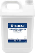 Hexeal Hydrogen Peroxide 5L – 5L of 3% Hydrogen Peroxide – Multipurpose Cleaner, Disinfectant and Stain Remover