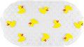 AQUALONA® Premium Child Friendly Ducks Bath Mat - PVC - Comfort Purpose - Shower and Bath. BPA, Latex and Phthalate Free (Ducks)