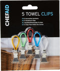 Chef Aid Tea Towel Clips Multi