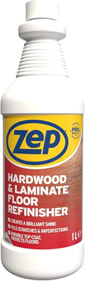 Zep Hardwood & Laminate Floor Refinisher - 1L, laminate floor polish, wood floor polish, wood oil, floor polisher, floor cleaner, floor buffer, wood polish