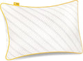 Cosi Home® Luxury Memory Foam Pillow with Bamboo Pillow Cover, Cooling Gel Filling & Adjustable Height - Breathable & Machine Washable for Side, Back & Front Sleepers (Size: 71 x 45cm)