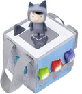 Vicloon Toniebox Carrying Case, Felt Organizer Bag for Toniebox & Accessories, Travel Carry Case with Handle (Blue)