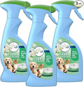 Fabric Freshener Room Spray Bundle - Pack of 3 x 375ml Pet Fresh Scent Water-Based Formula Fabric Spray, Carpet Freshener Odour Eliminator with Card. Room Fresheners for Home Bulk Buy